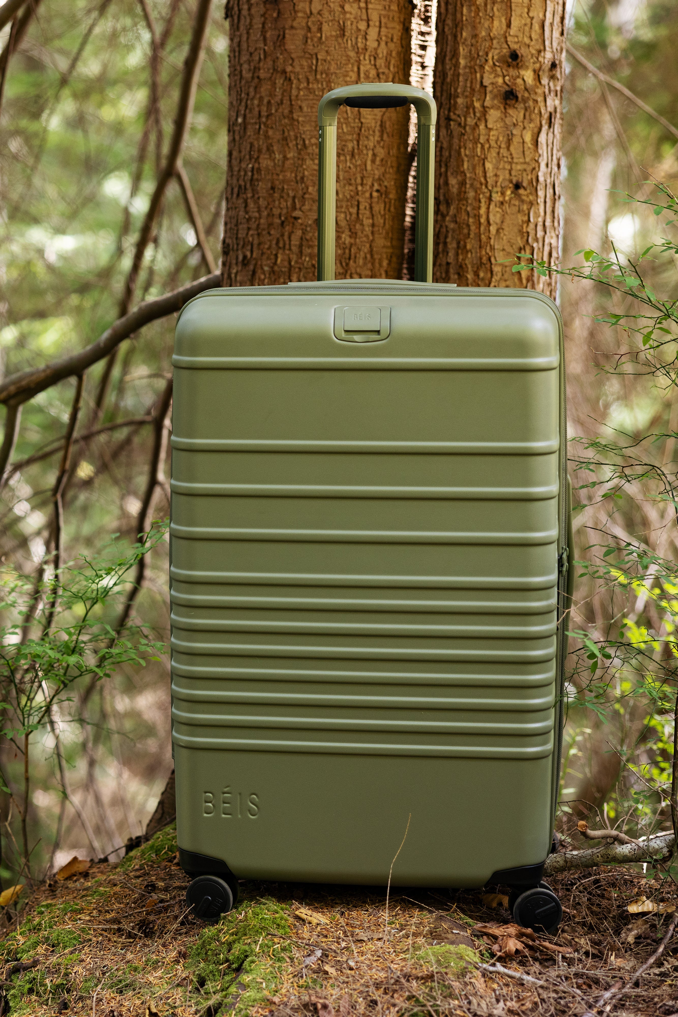 The Medium Check-In Roller in Olive - Image 12
