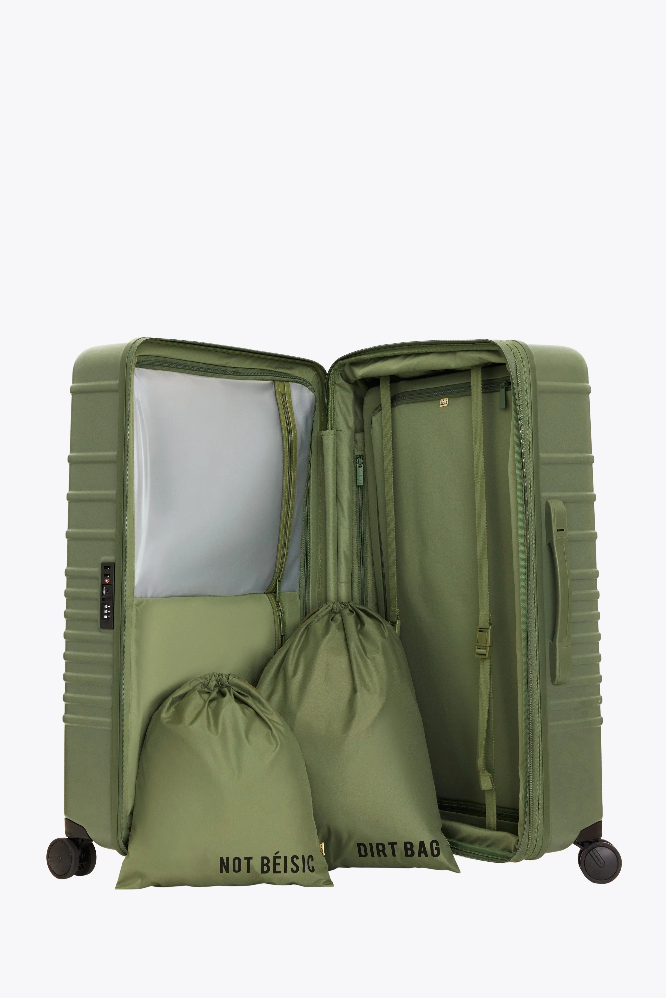 The Large Check-In Roller in Olive - Image 4