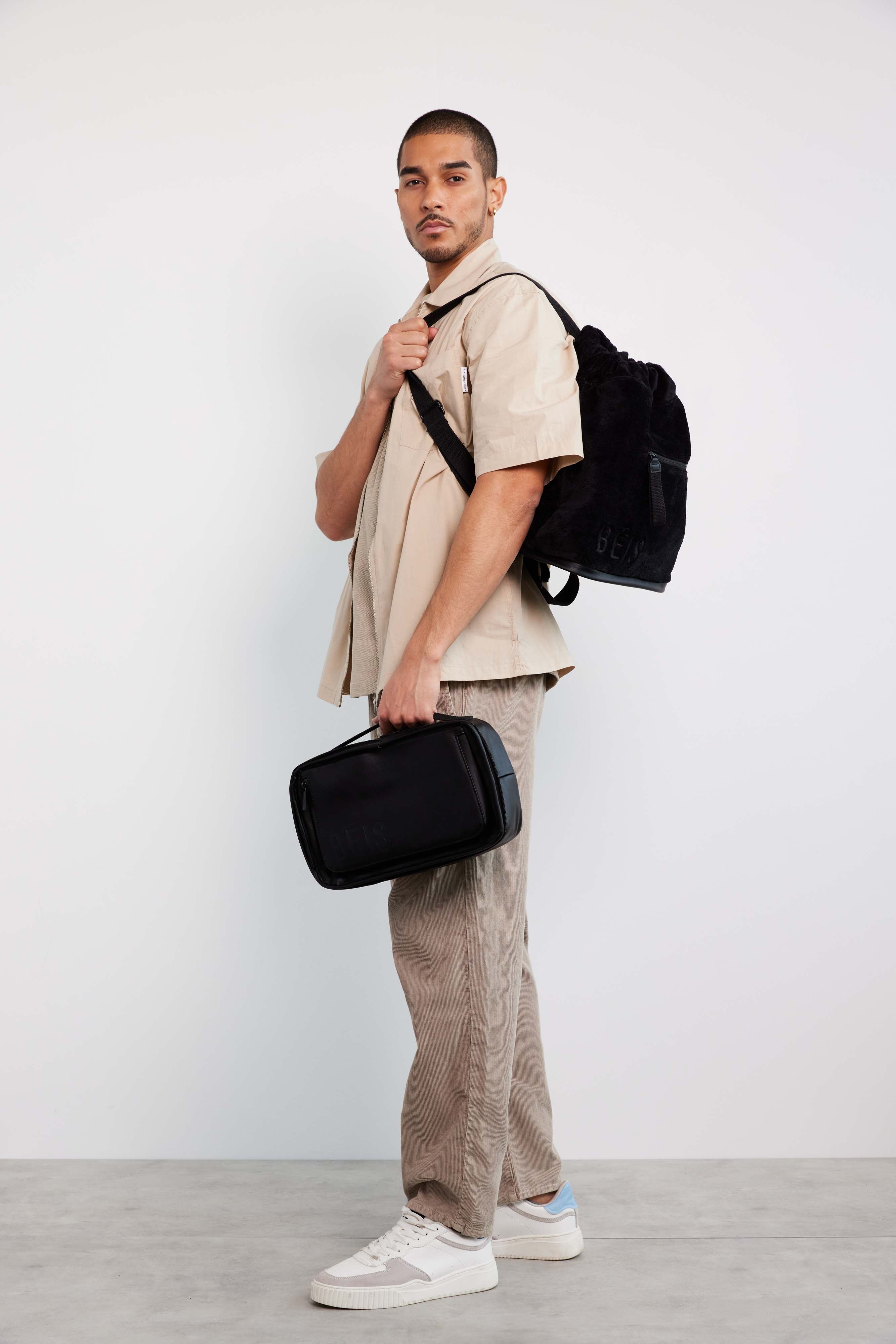The Terry Backpack Cooler in Black - Image 7