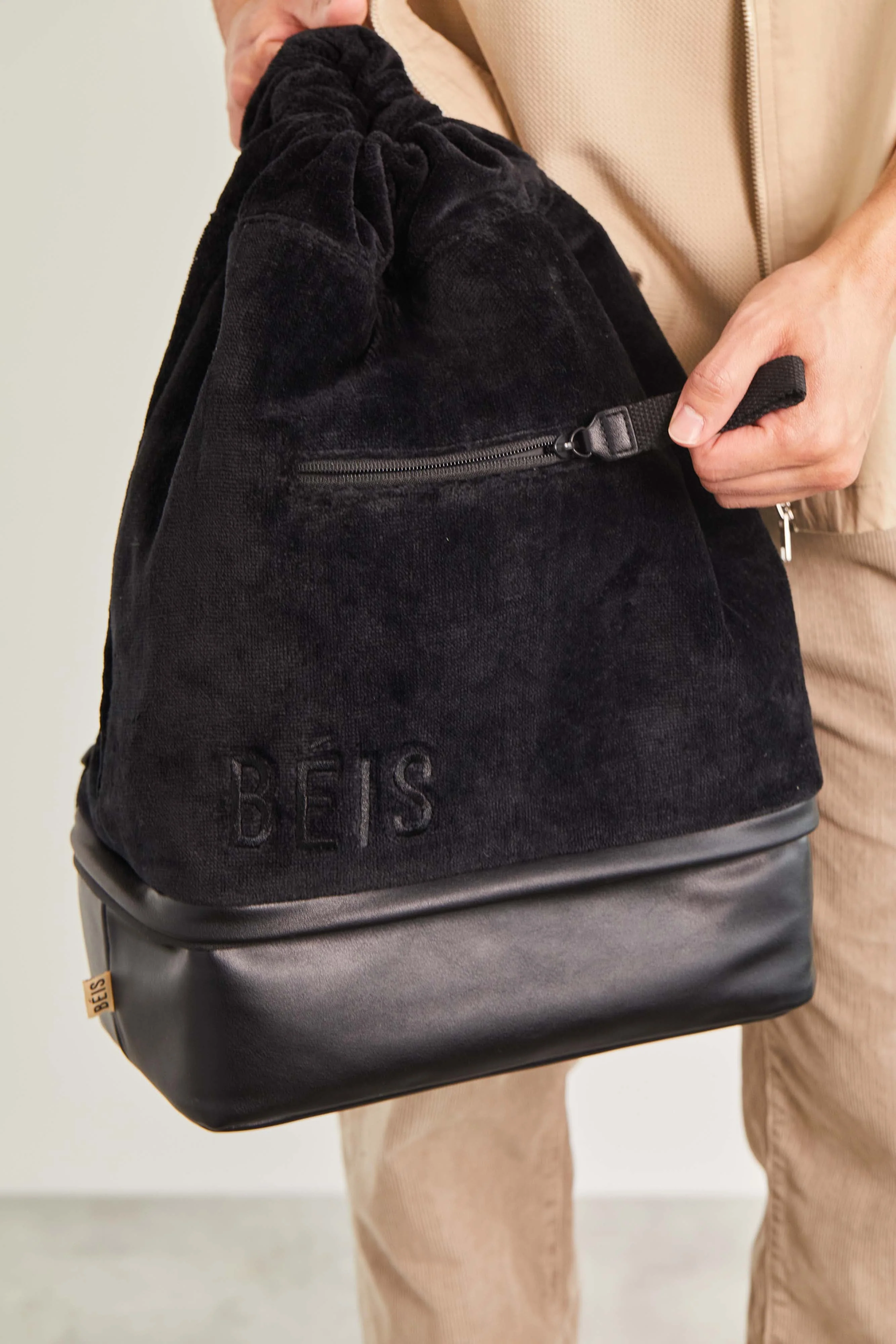 The Terry Backpack Cooler in Black - Image 8
