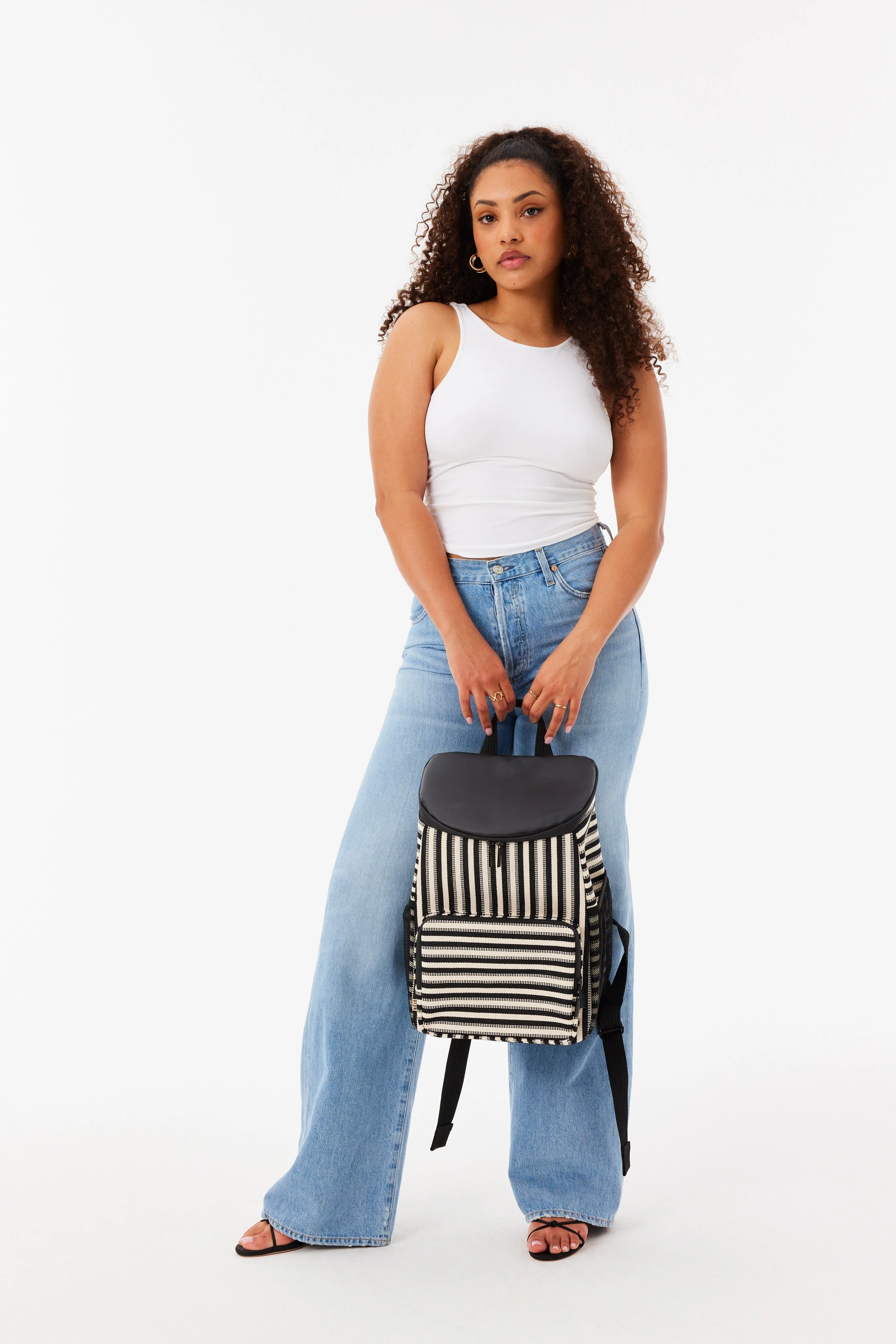 The Backpack Cooler in Black Stripe - Image 5