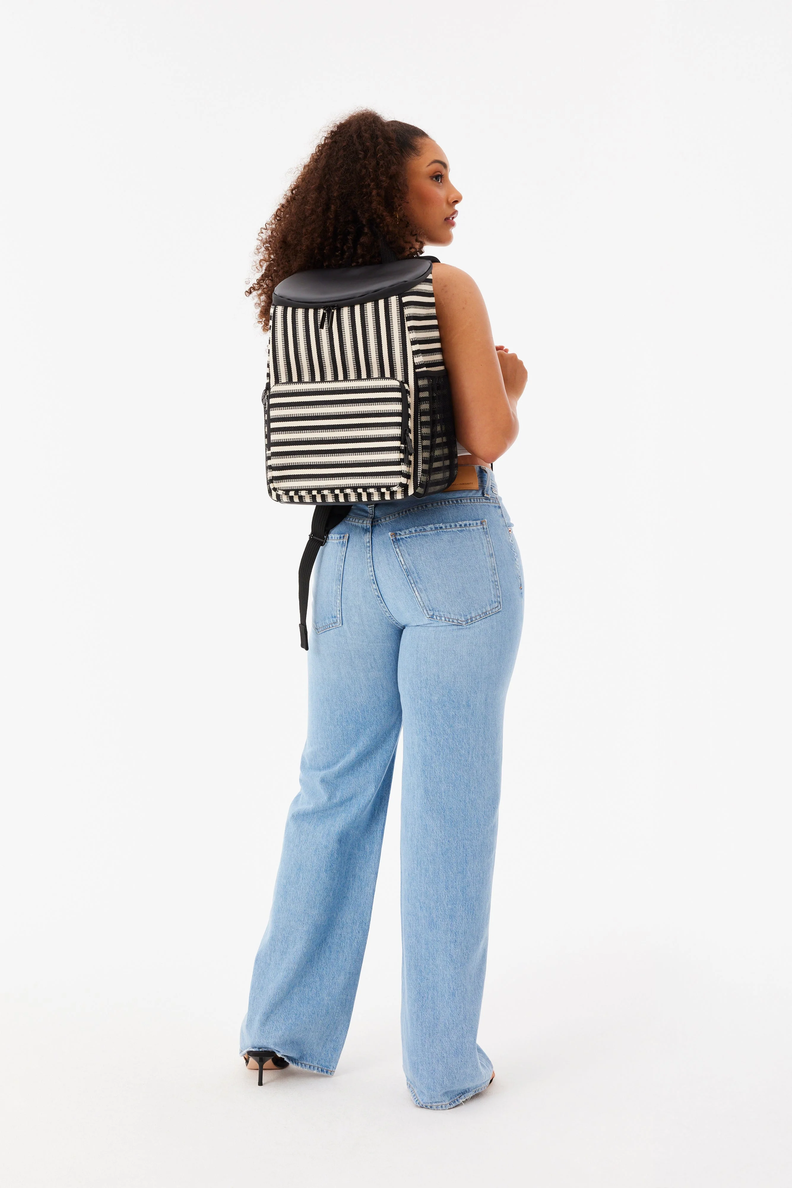 The Backpack Cooler in Black Stripe - Image 8