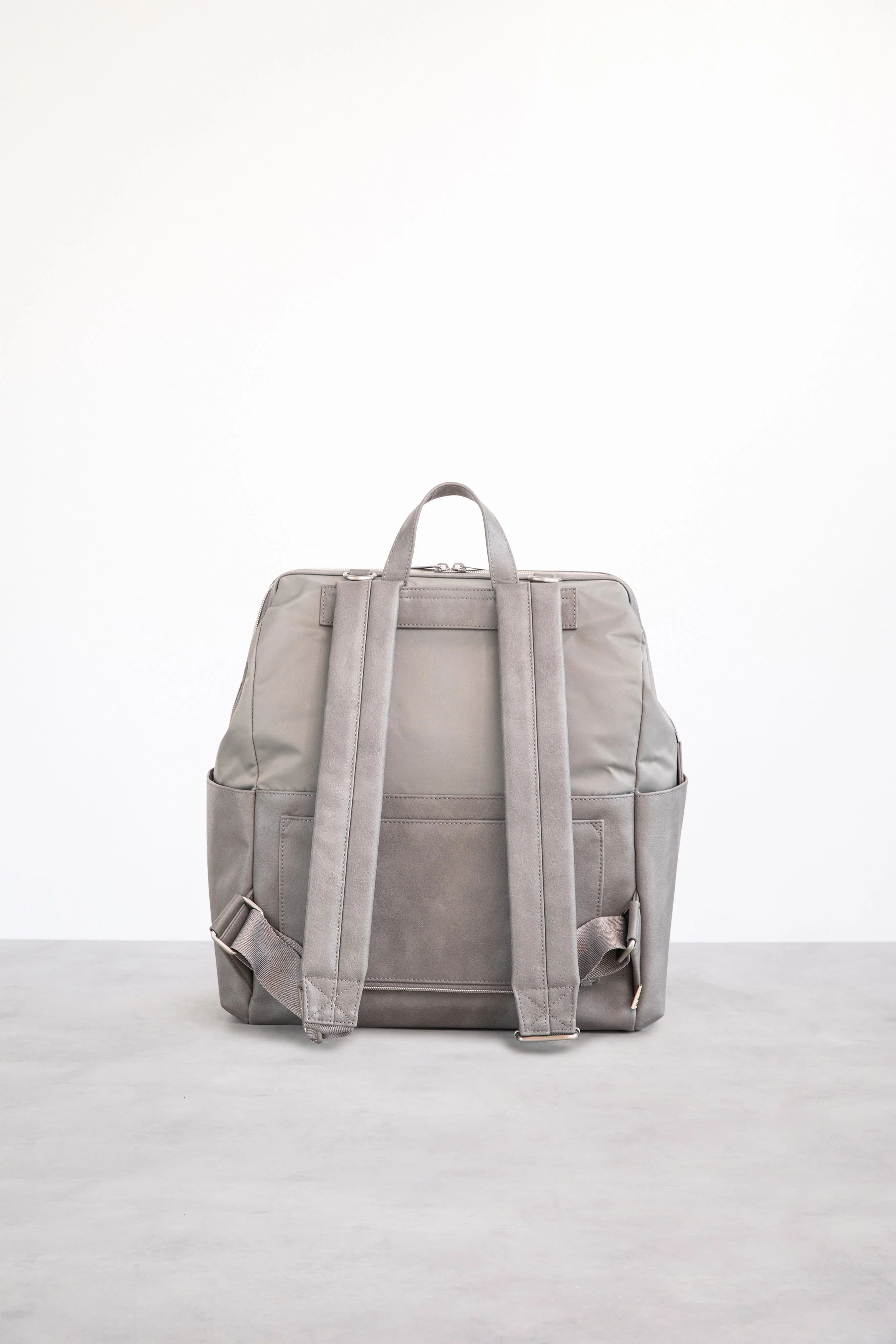 The Backpack Diaper Bag in Grey - Image 12