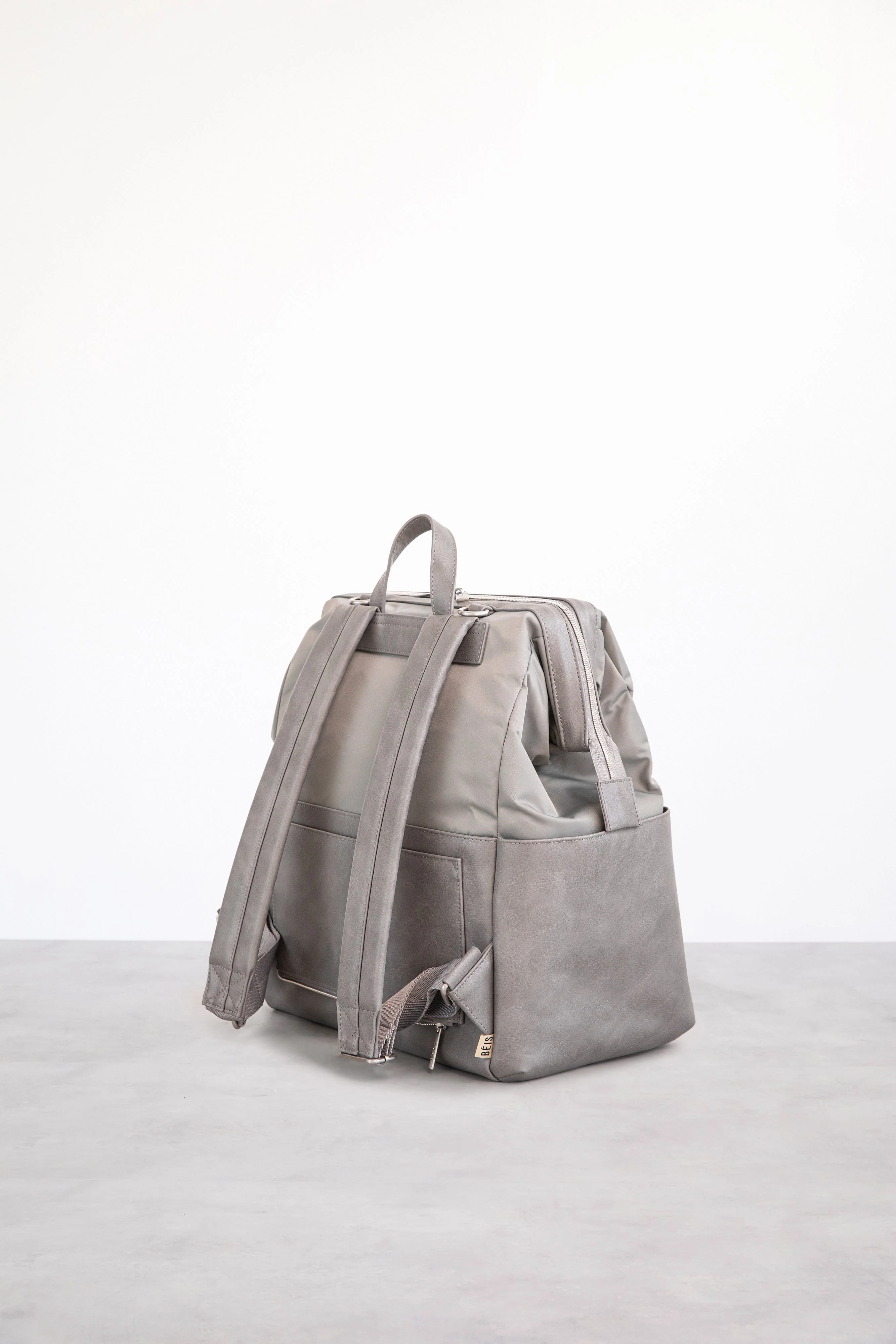 The Backpack Diaper Bag in Grey - Image 13