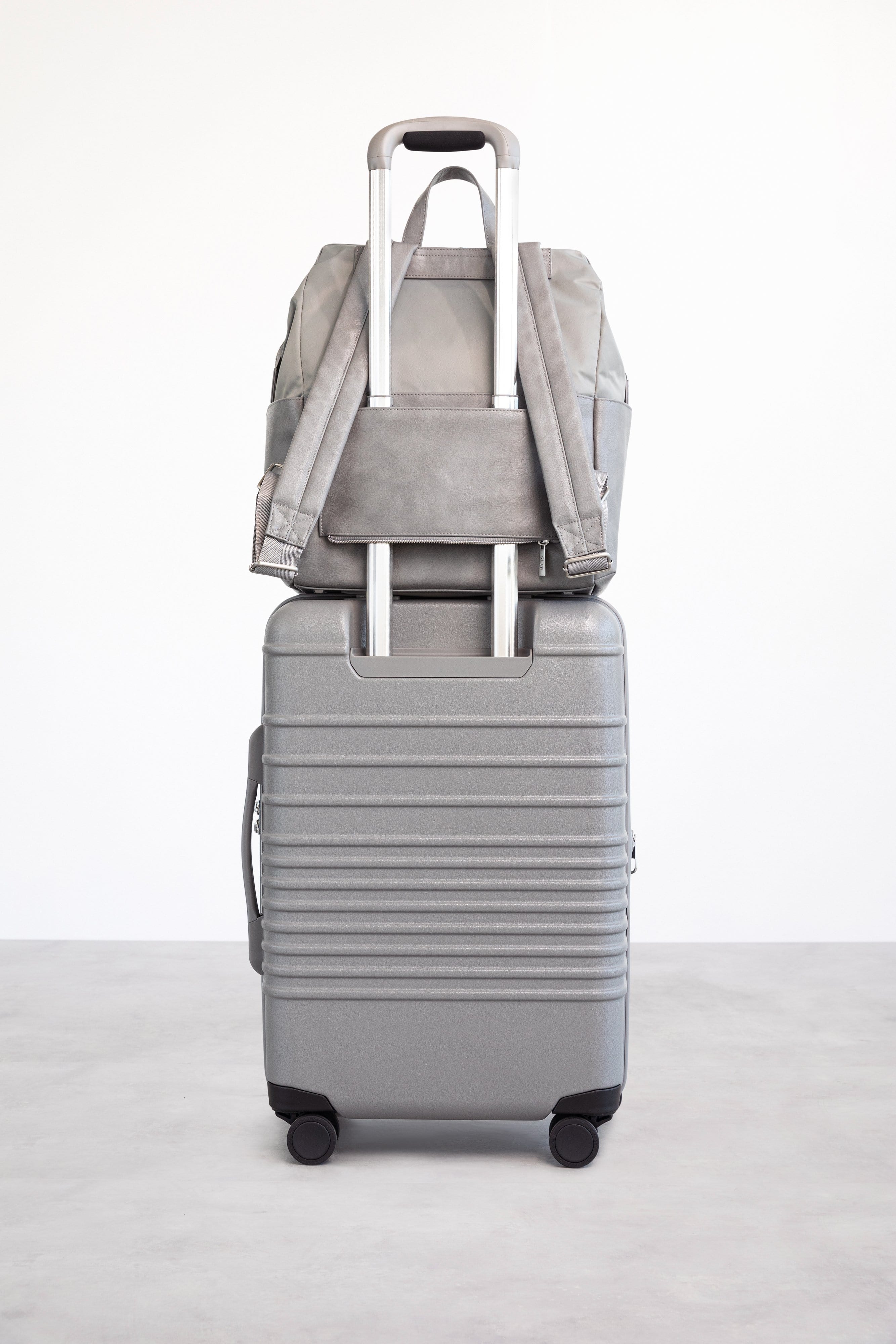 The Backpack Diaper Bag in Grey - Image 14