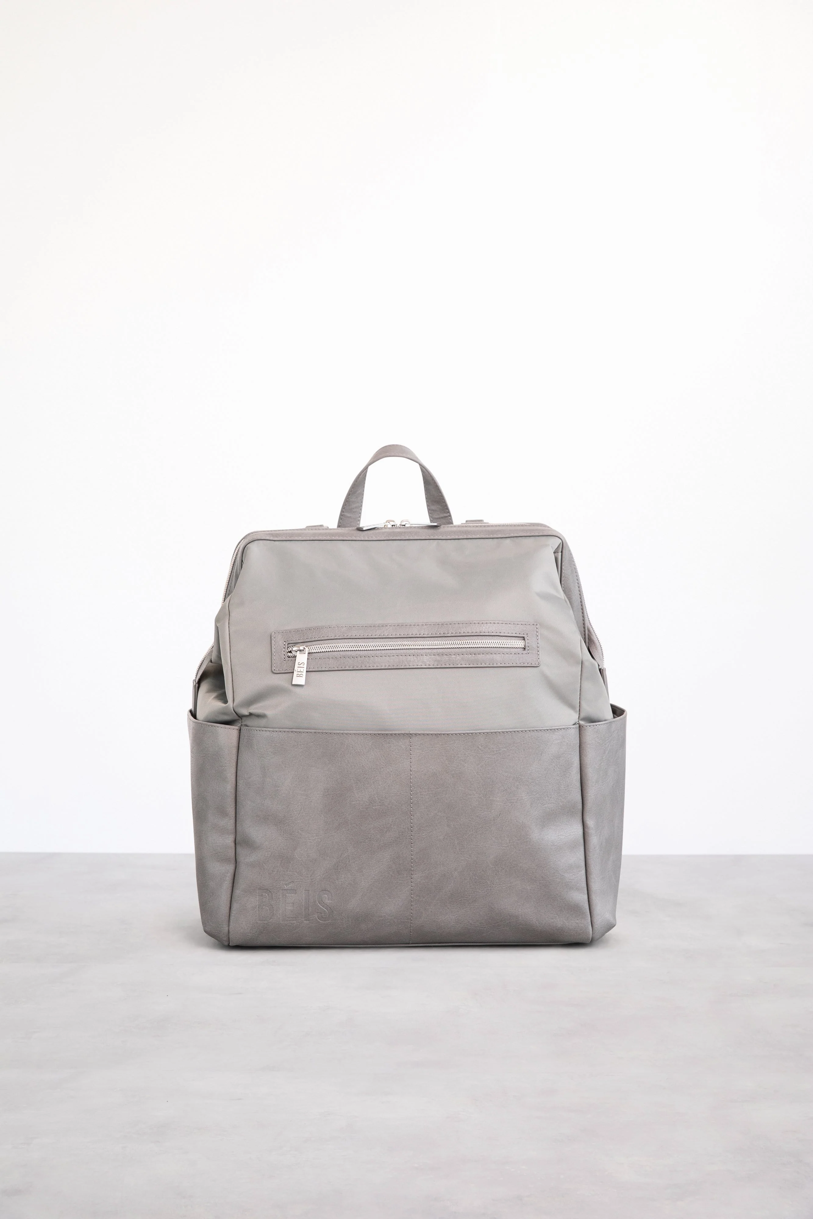 The Backpack Diaper Bag in Grey - Image 21