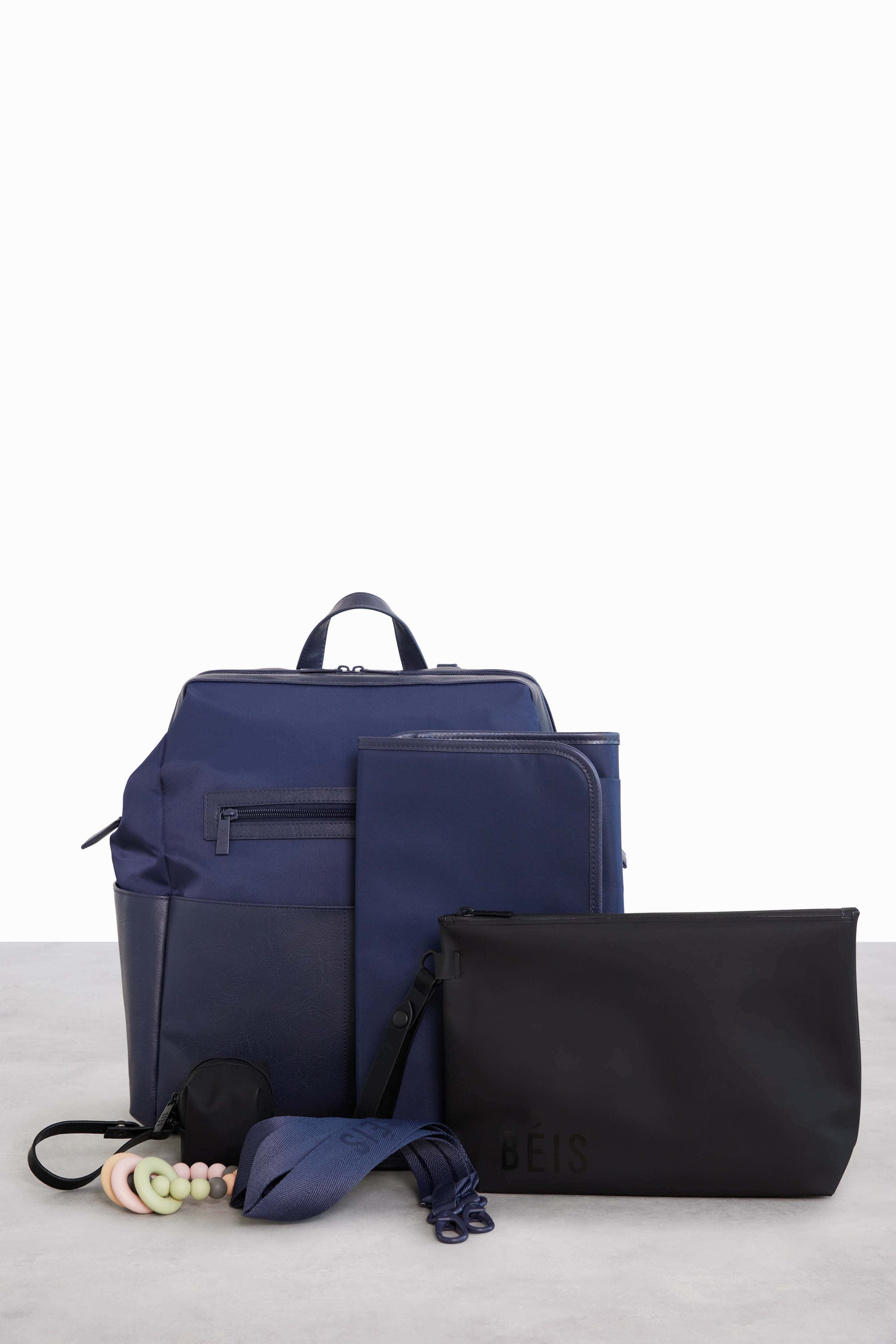 The Backpack Diaper Bag in Navy - Image 11