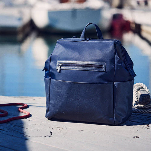 The Backpack Diaper Bag in Navy - Image 17