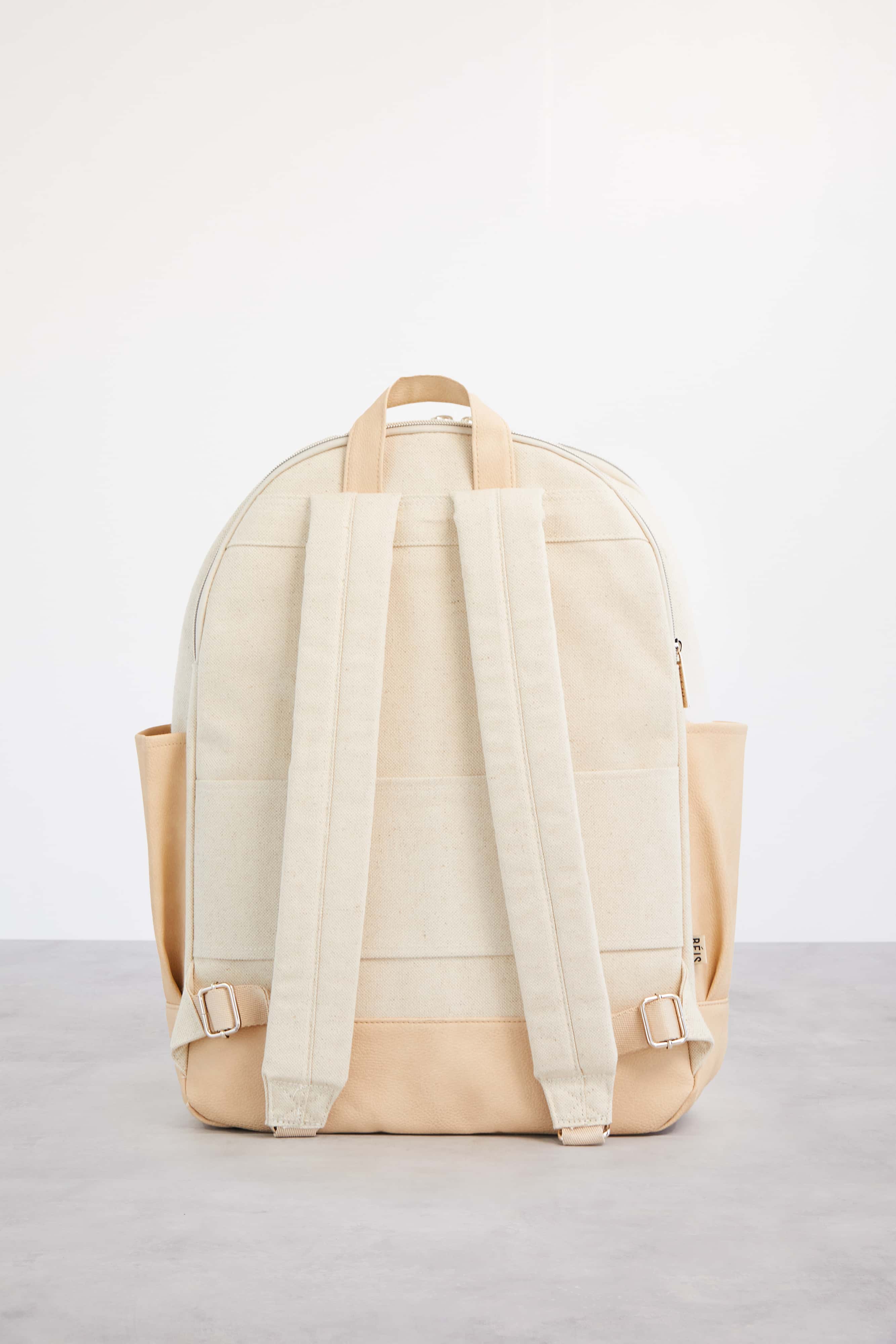 The Travel Backpack in Beige - Image 15