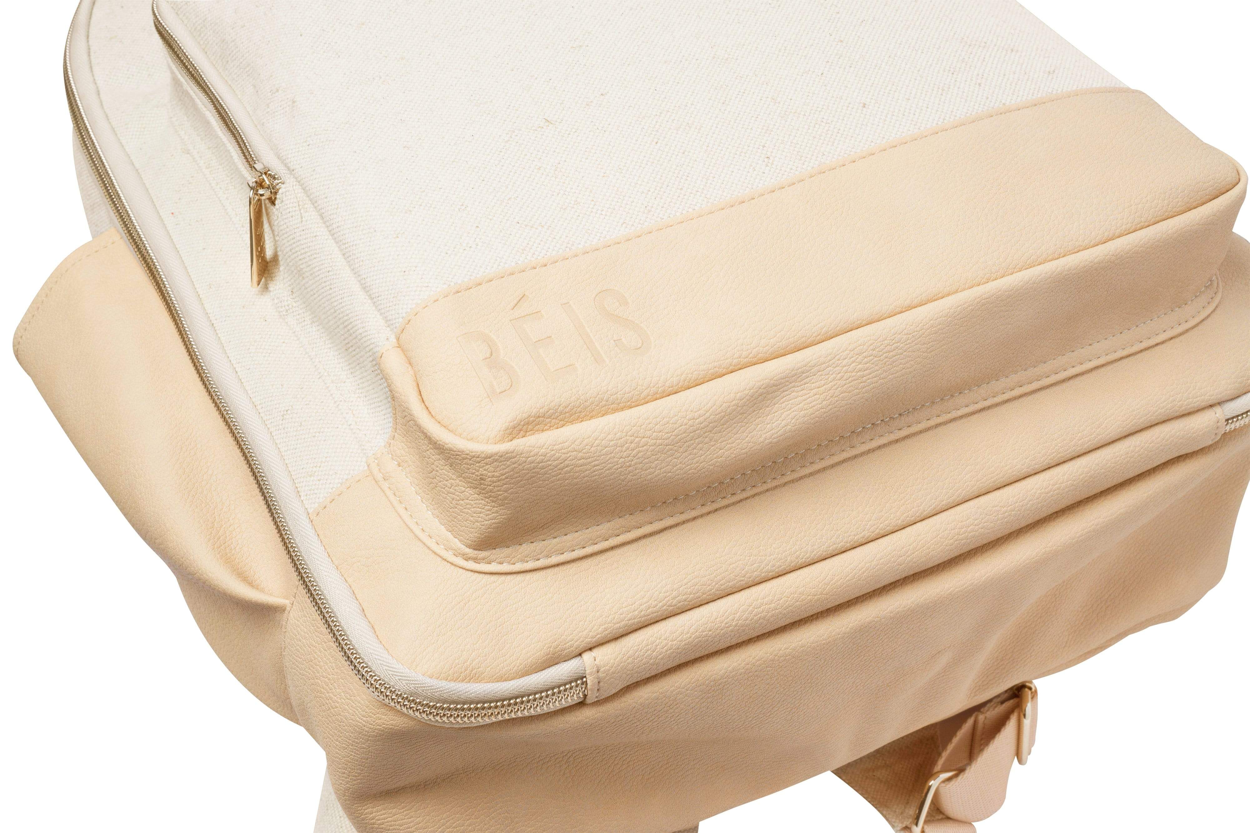 The Travel Backpack in Beige - Image 19