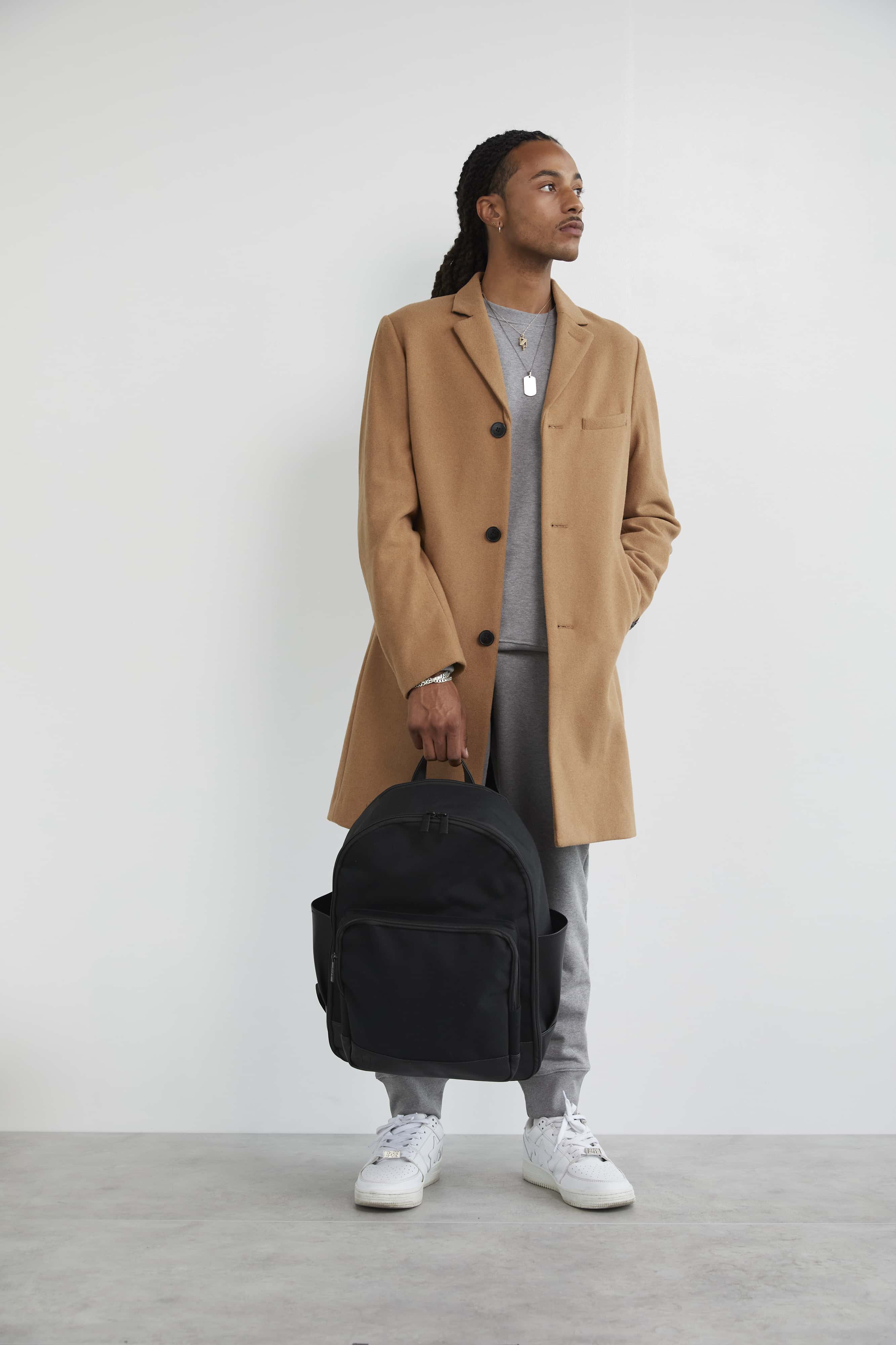 The Travel Backpack in Black - Image 13