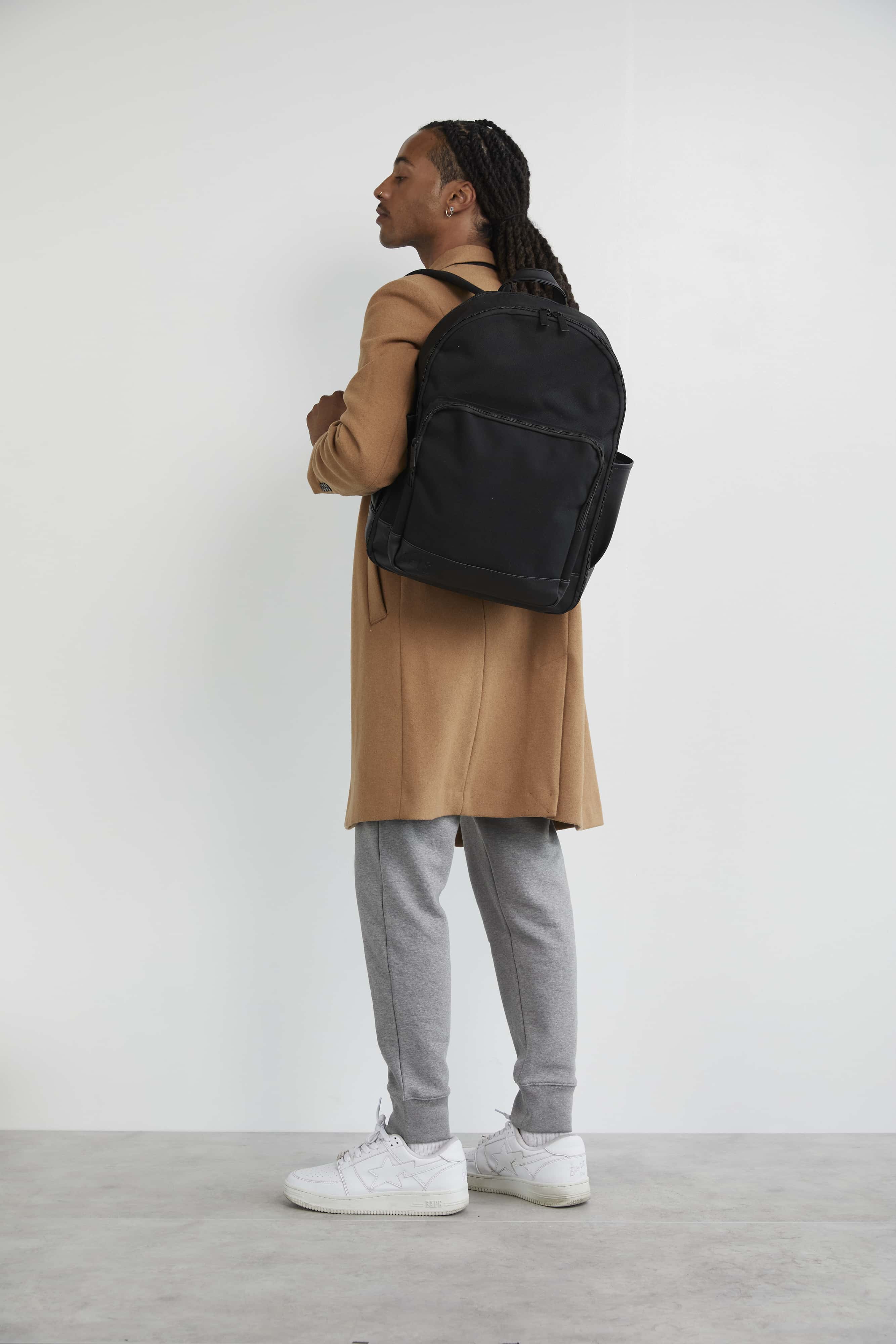 The Travel Backpack in Black - Image 14
