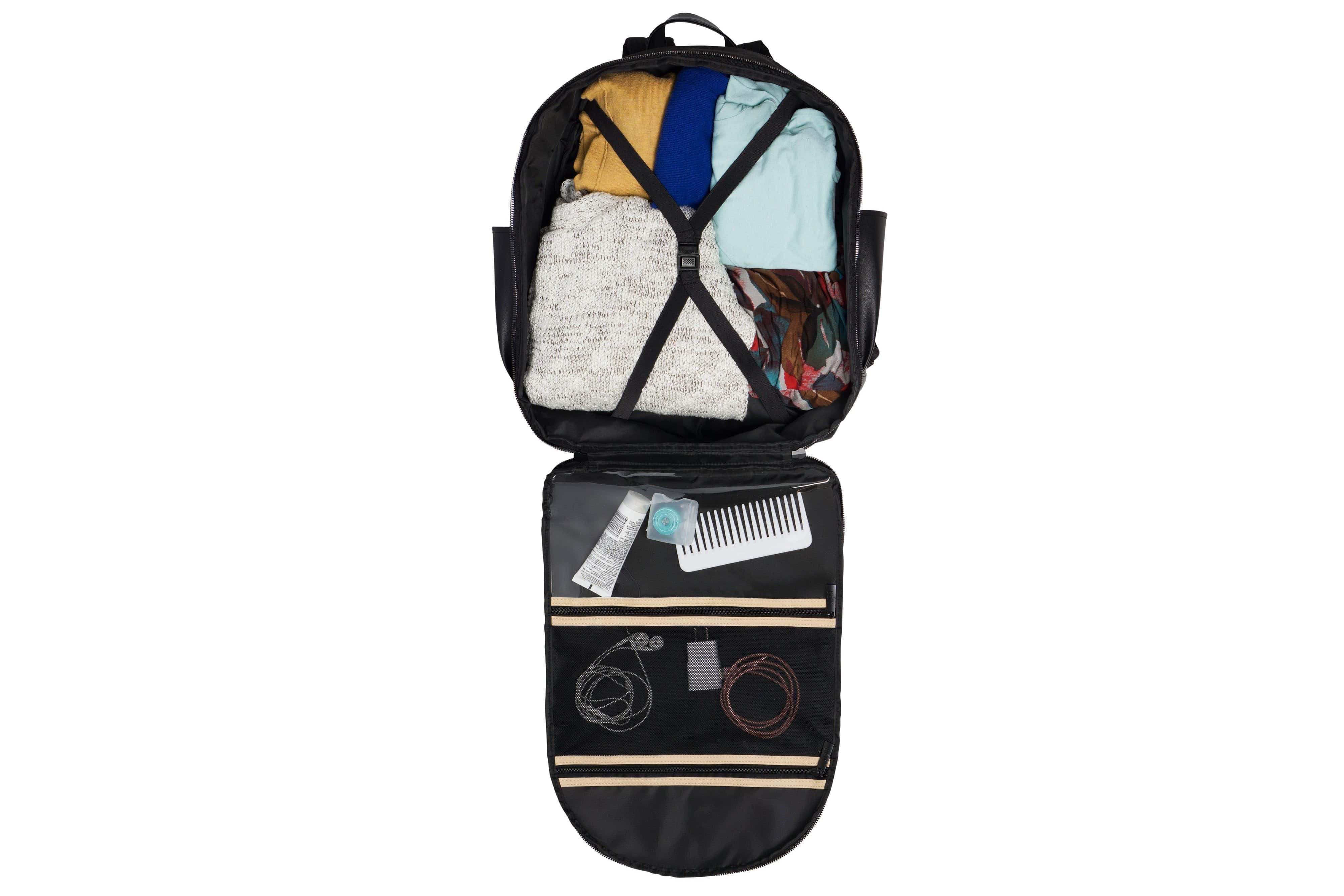 The Travel Backpack in Black - Image 23