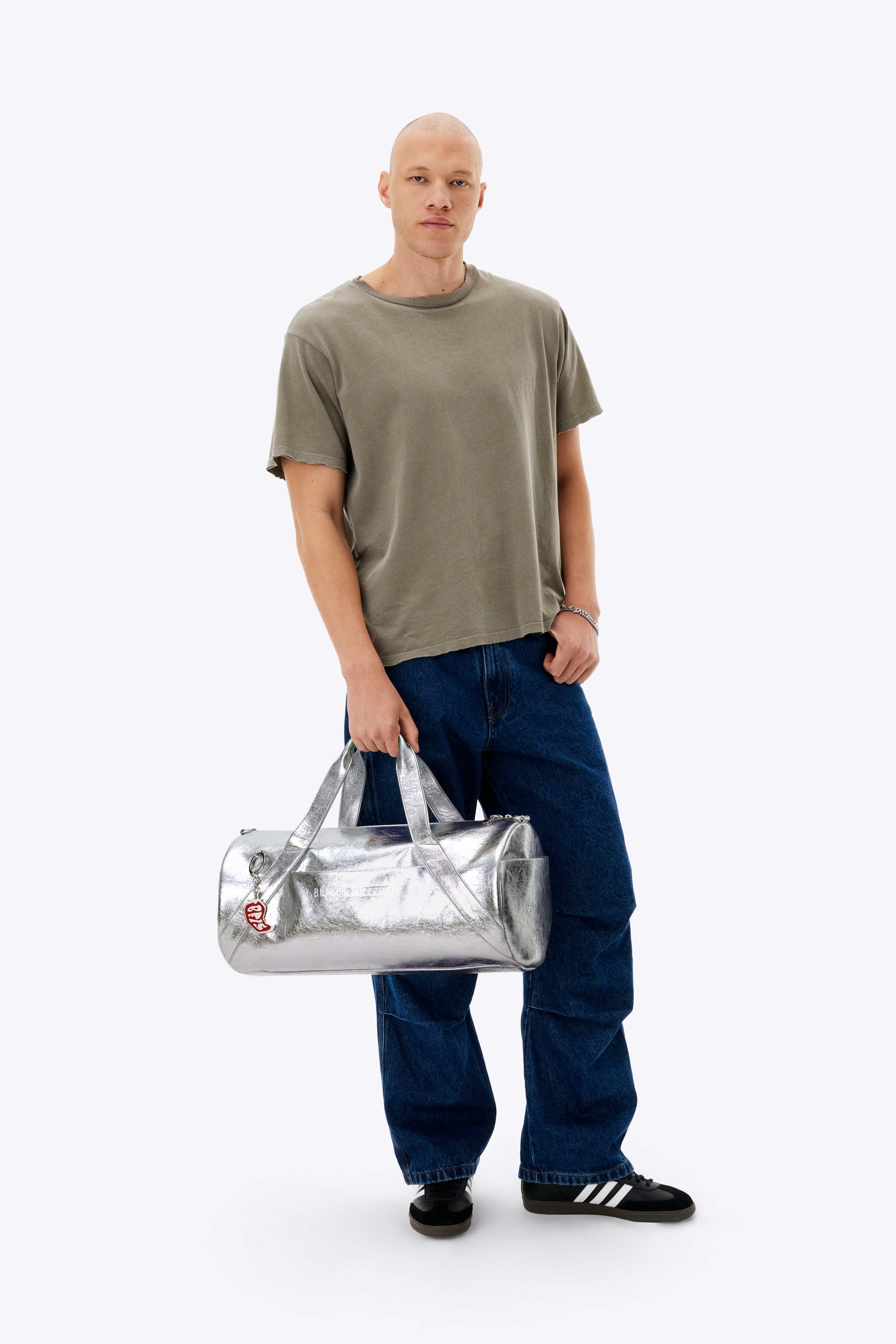 BÉIS x Chipotle The Burrito Duffle in Foil - Image 3