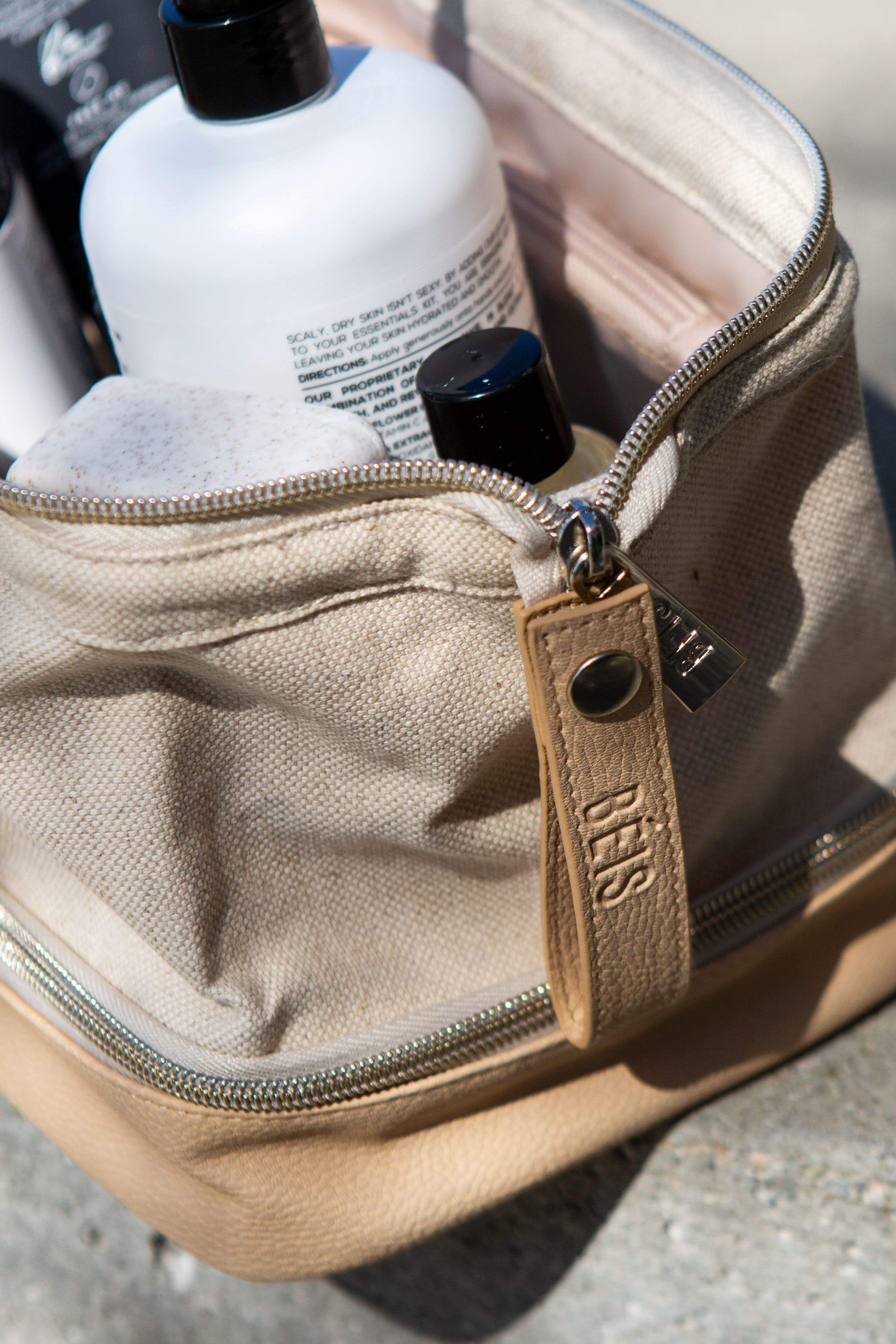 The Dopp Kit in Beige - Image 10