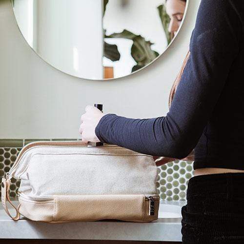 The Dopp Kit in Beige - Image 11