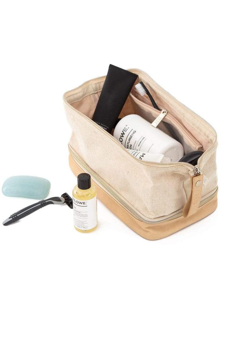 The Dopp Kit in Beige - Image 3