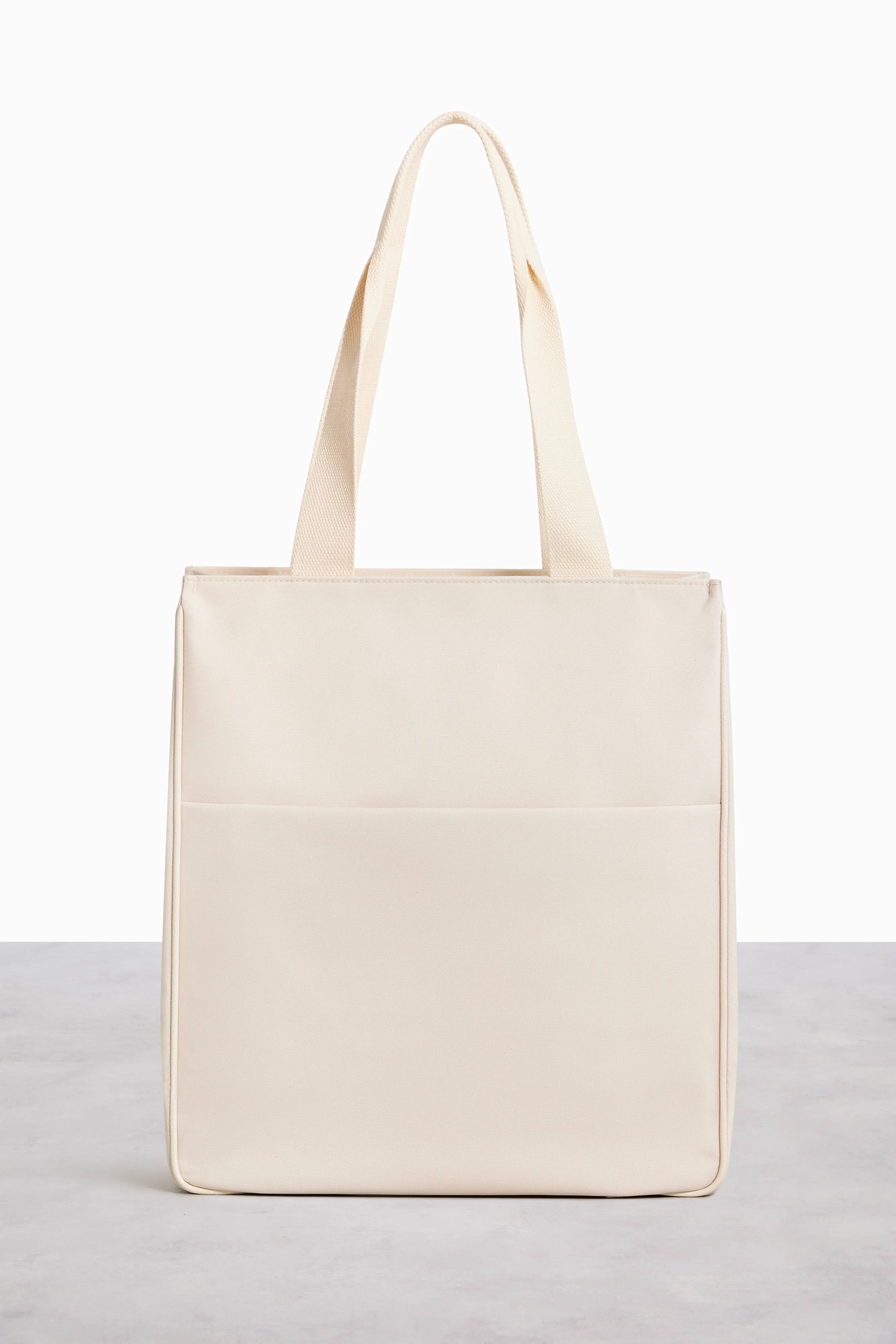 The North To South Tote in Beige - Image 3